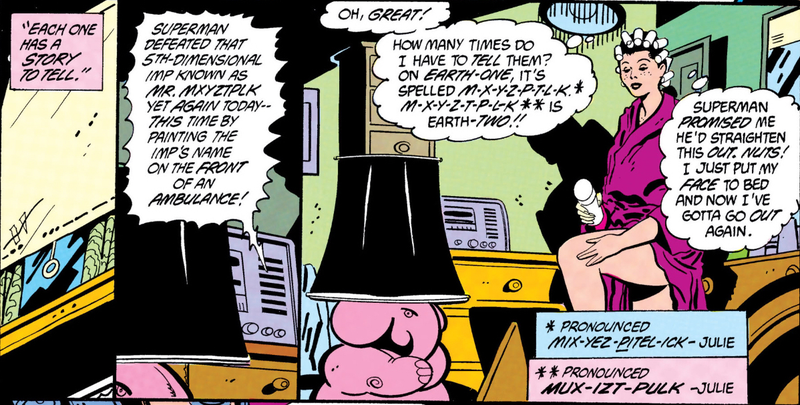 The Superfriends TV show got it way wrong, apparently.